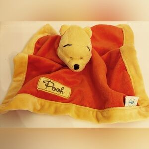 Disney Baby Winnie the Pooh Security Blanket Plush
Deep Orange with Yellow Trim